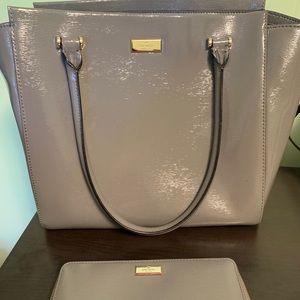 Kate spade purse with matching wallet